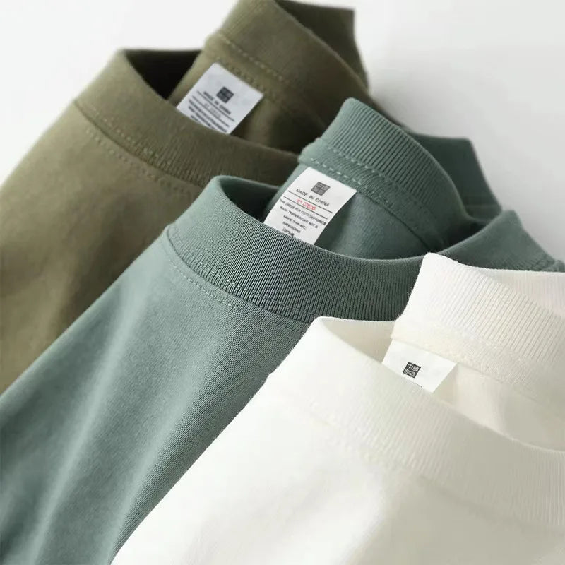 Wholesale Custom Printing Solid Color T Shirts Oversized Unisex T-shirt 100% Cotton  t Shirts