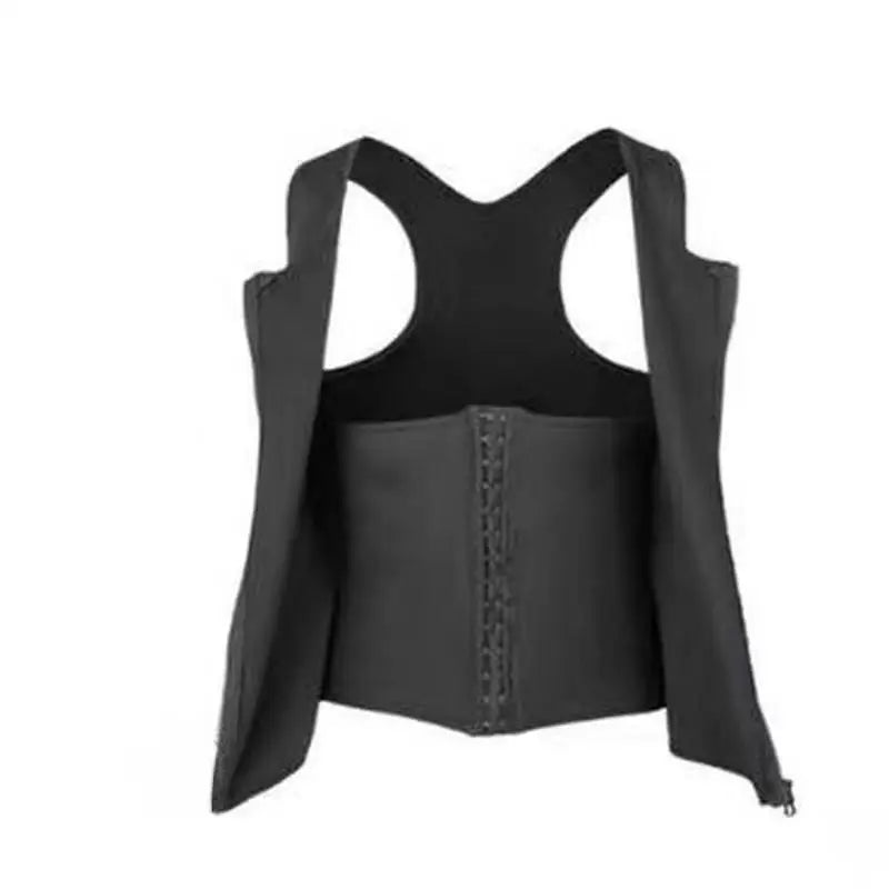 Men's Sweetheart Tank Top L/M Size Sauna Vest Tight Fit Shaping Cross Border Bodysuit for Gym Workouts Neoprene Material