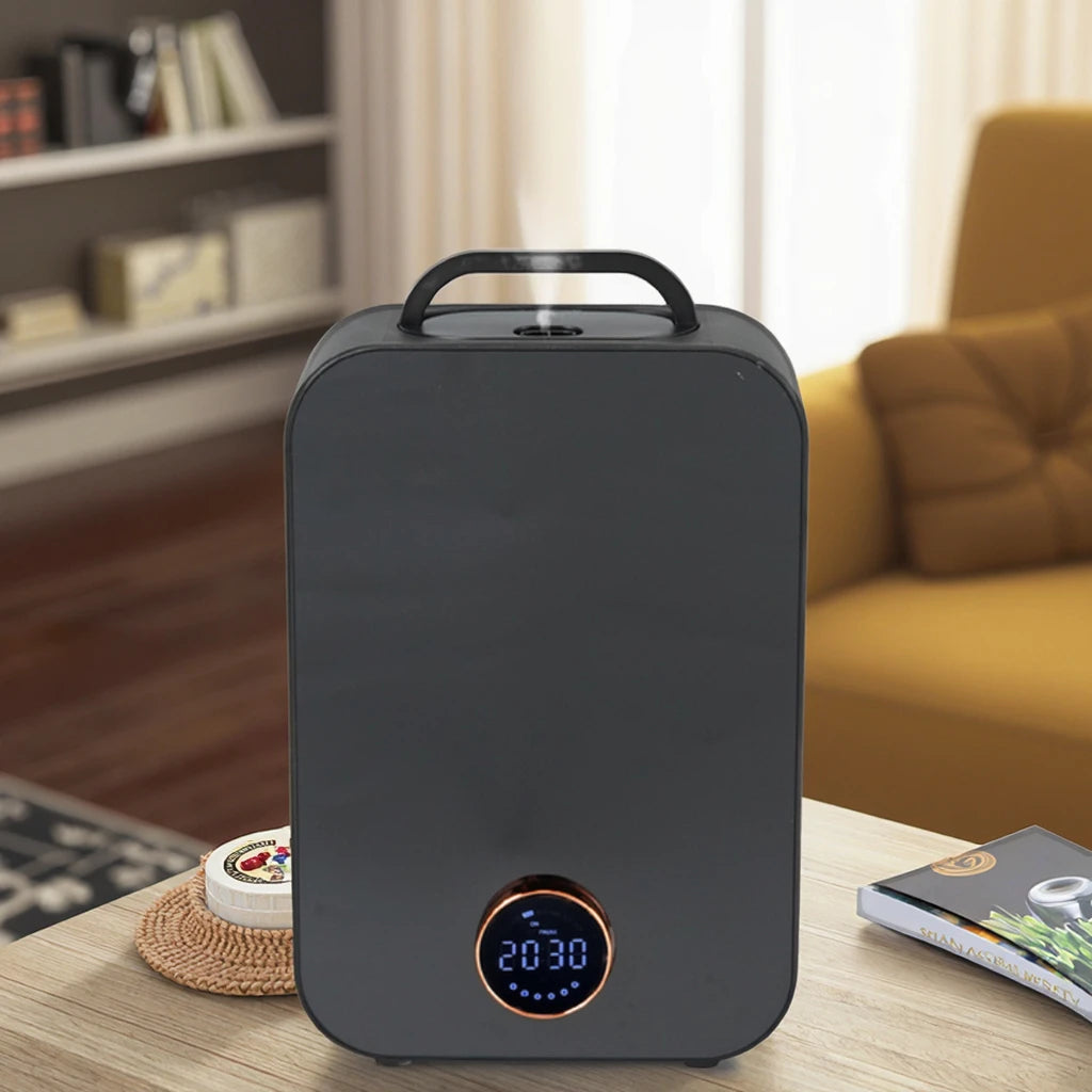 Wall-Mountable Electric Aroma Diffuser Auto-Shut-Off Timer Touch Screen US-Friendly Waterless for Home/Office Hotels Plastic