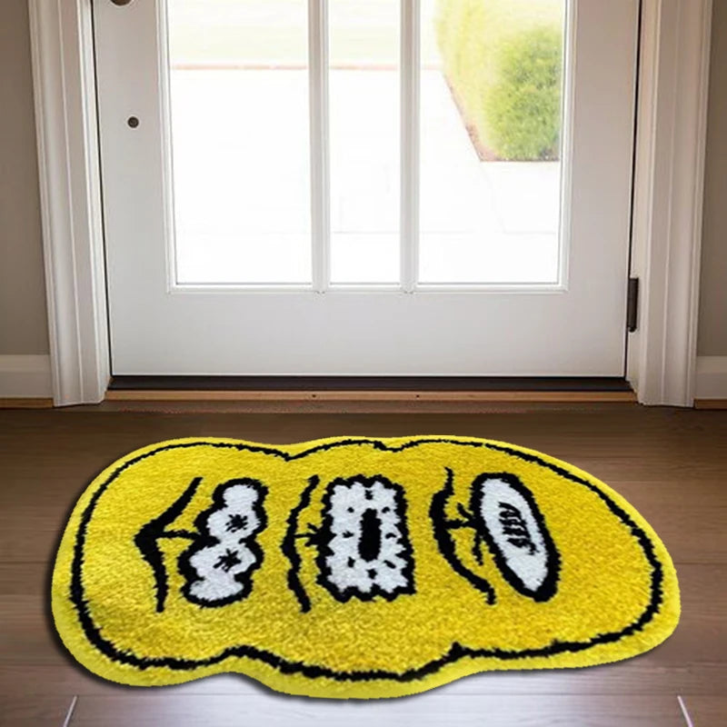 Designer Brand Customized Hand Made Area Rugs & Sets Welcome Custom Logo Doormats Outdoor Floor Carpet Abstract Door Mat