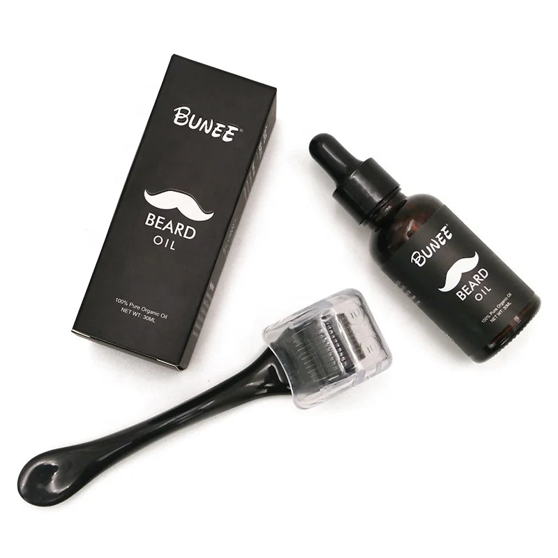 Great Scent Private Label  Beard Growth Kit Men's Beard Care Oil Organic Beard Oil for Men