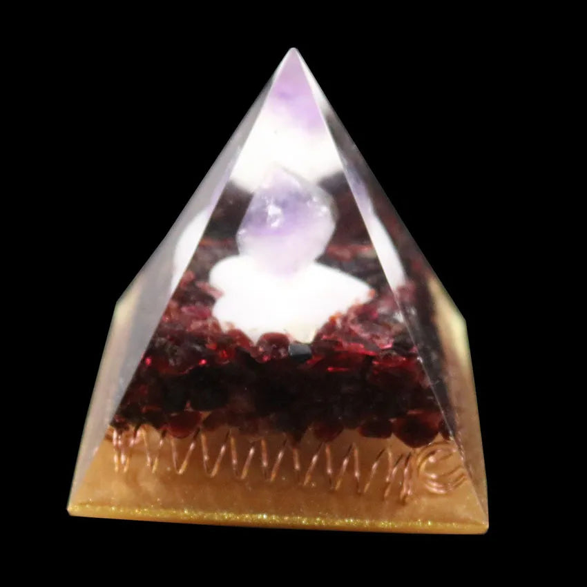 DIY Orgone Pyramid for Sale Wholesale Gemstone Orgonite Pyramids Gift