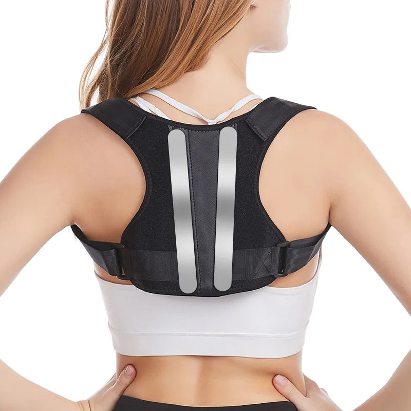 Melenlt Adjustable Back Shoulder Posture Corrector Invisible Comfortable Support Brace for Men and Women