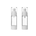 30ml ABS White clear  Plastic Serum Pump Airless Bottle