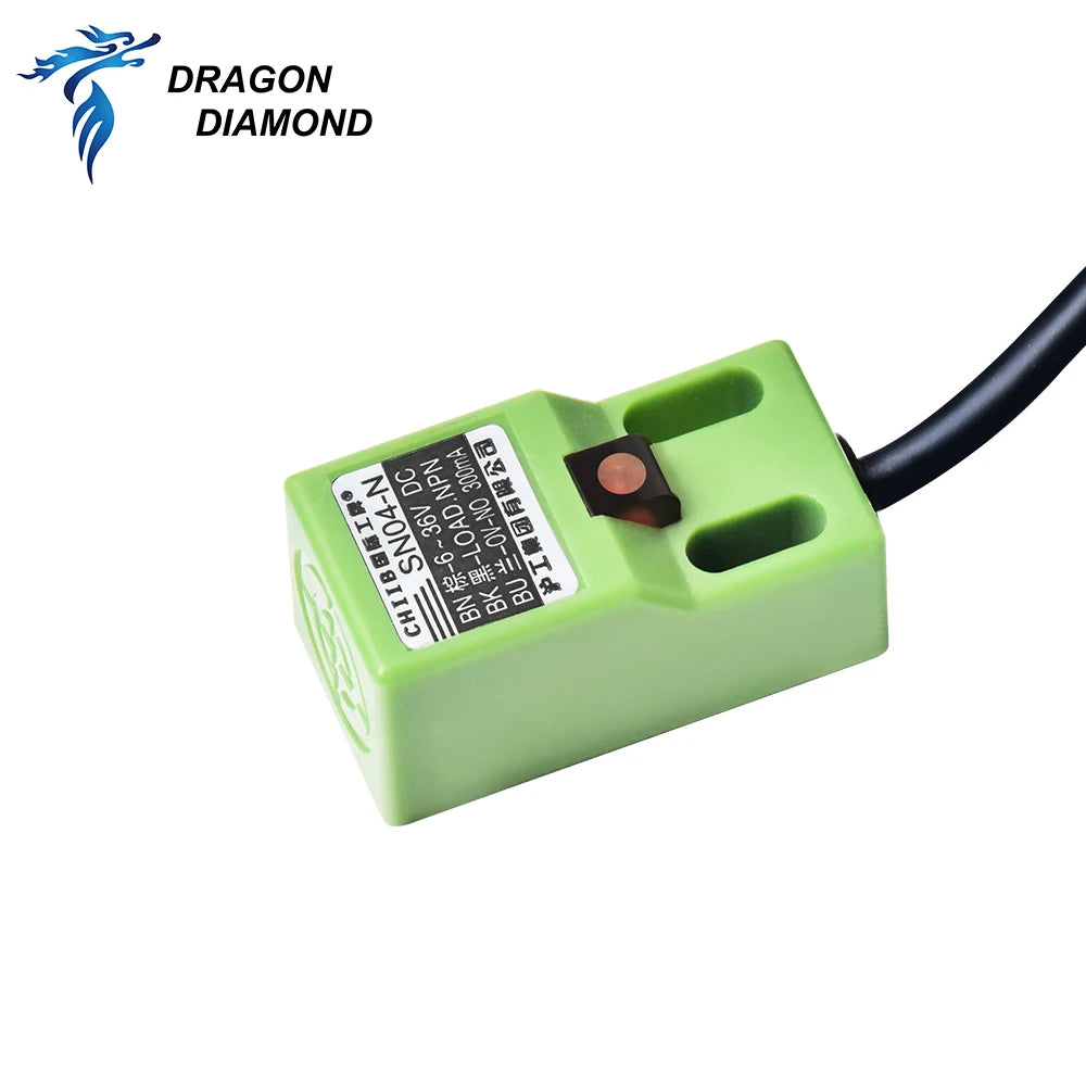 Laser Proximity Sensor Switch SN04-N Metal Inductive Detection Sensor Distance 5mm Approach NPN 3 Wire DC 6-30V