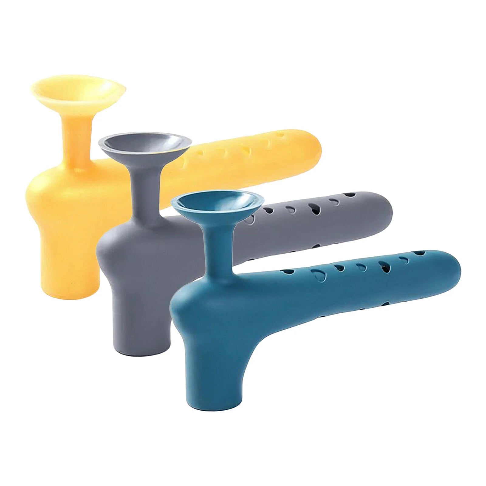 Anti Collision Door Handle Cover Silicone Bumper Crash Pads Mute Door Suction Handle Protectors for Protecting Child and Wall