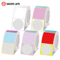Direct Self-Adhesive Thermal Roll Sticker Labels Multi-Purpose DIY Logo Brand Design QR Code Name Tag for Packaging Easy-to-Use