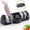 Kitchen Utensil Sharpener Stone Double Wheel Ceramic Knife Sharpener for Kitchen Tools
