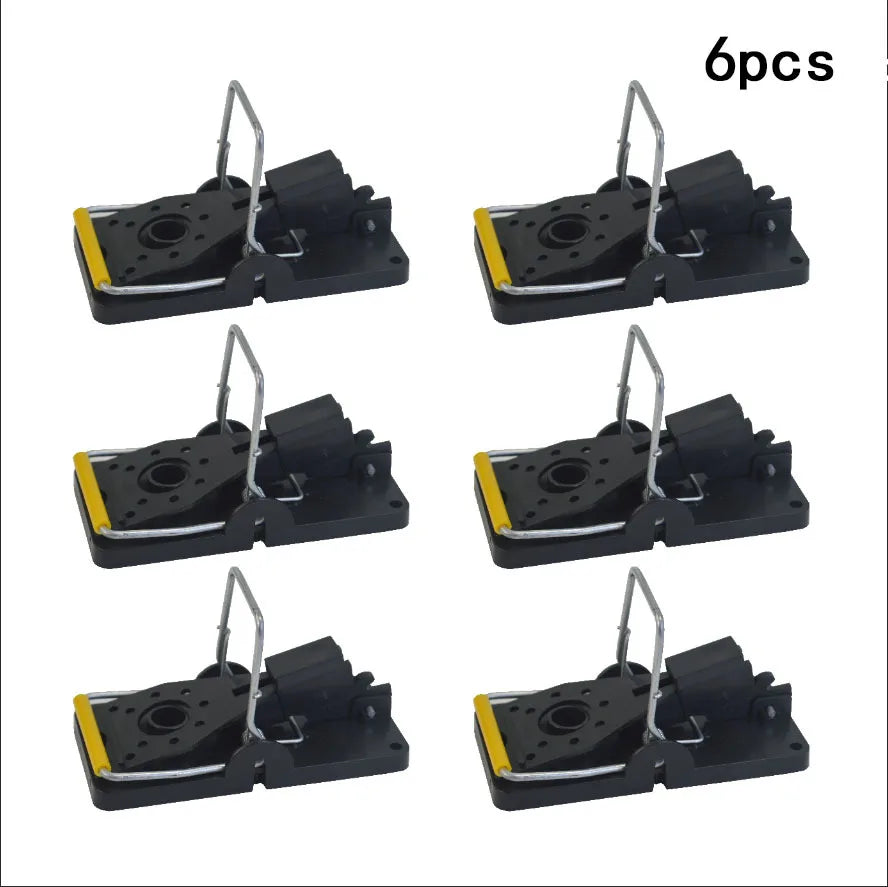 Solid Mouse Snap Trap Spring Bait Killer Eco-Friendly Pest Control for Birds & Snakes Home & Restaurant Use