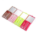 Cheap Small Size Makeup Brush Set Eyeshadow Blush Lip Loose Brush Portable Makeup Tool With Mirrorr