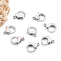 High Quality Stainless Steel Waterproof O Shaped Lobster Clasp for Bracelets & Necklaces Wholesale DIY Jewelry Components