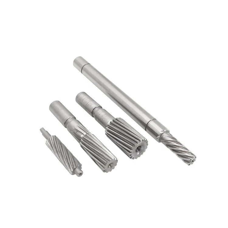 Precision Custom Machining Worm Gear Shaft Small Size for Carbon Steel Stainless Steel Brass Stainless Spline Shaft