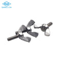 Hand Screw Butterfly Sheep Horn Hex Head Wing Bolt M3-M12 304/316 Stainless Steel 16mm Plain High Practicability
