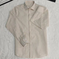 Oem Stripe Long Sleeve Breathable Anti-Wrinkle Cotton No Ironing Required Spring 2025 Men's Casual Shirt