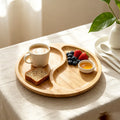Decoration Craft Tray Crystal Collector Essential Oil Organizer Handmade Engraved Wooden Tray Customized Shape Crystal Tray