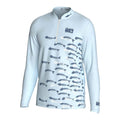 Professional Design Summer UV Zipper Wader Suit T-shirts for Men Outdoor Fishing Clothing