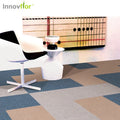 Modern Polypropylene Loop Pile Striped Water Repellent Carpet Tiles for Commercial and Home Use