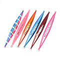 100g-250g Fast Fall Sinking Jigging Hard Fishing Lure Metal Iron Bait Lead Fish for Saltwater Trolling in River Lake Stream