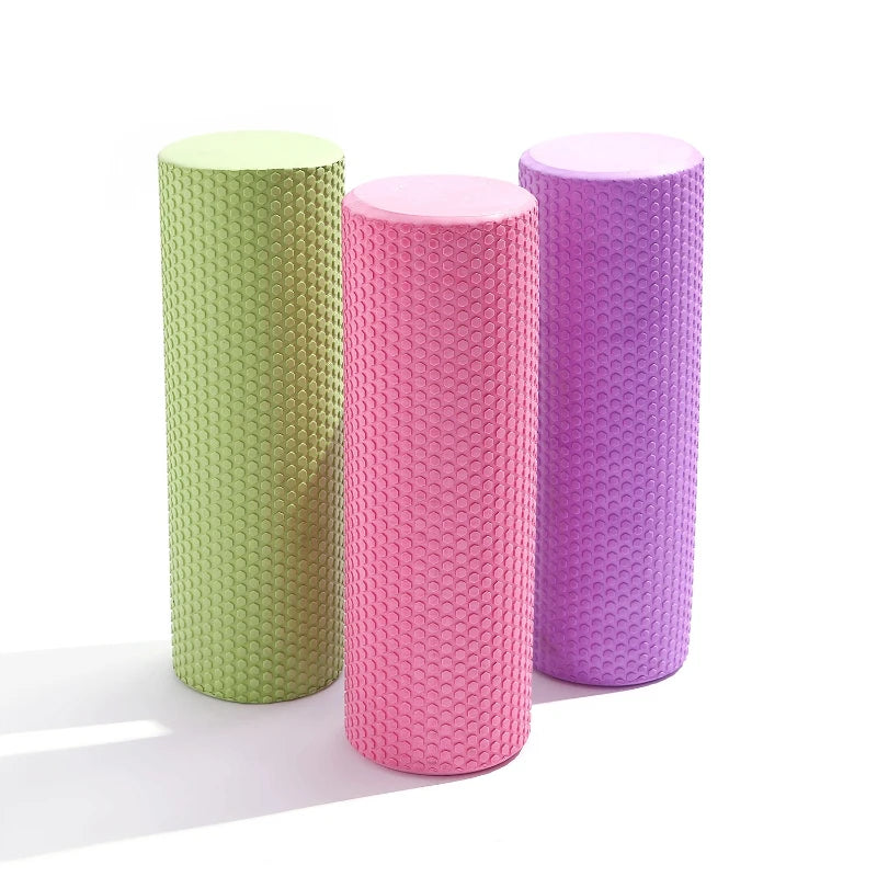 Wholesale Custom logo Muscle Exercise Yoga Fitness Back Massage Solid Eva Foam Roller