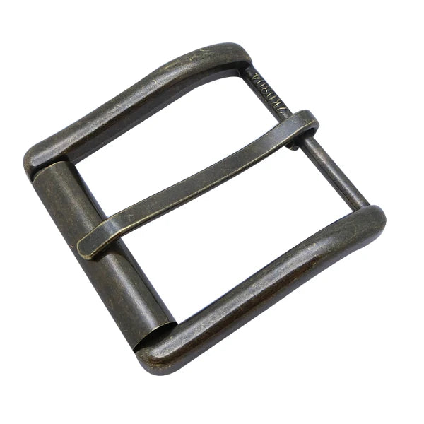 Antique Brass 35mm Deep Jeans Roller Pin Belt for Buckle Custom Accessories for Men with Laser Formal Bag for Buckle