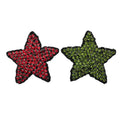 Sew-on Hand-made Crystal Rhinestones Claw Drills Pentagram Patch DIY Accessories Shoes Hat Jewelry Decoration Garment Patches
