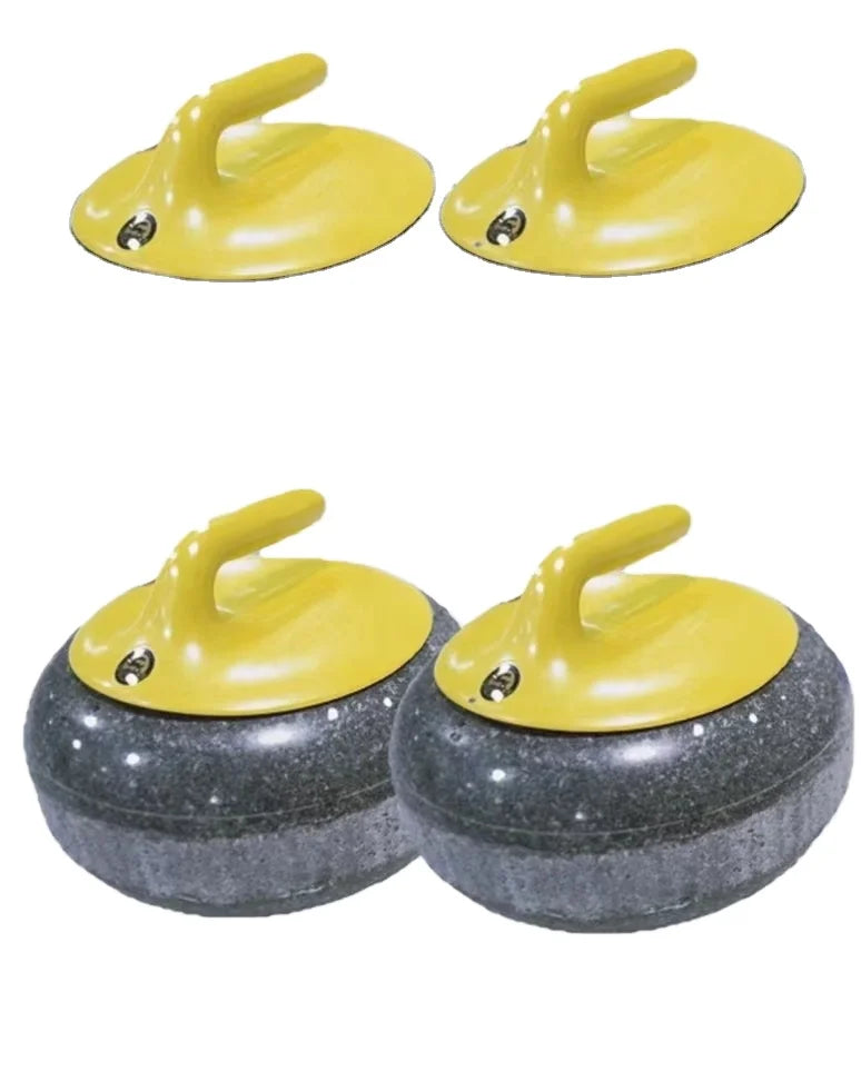 Hot Selling High Quality Land Curling Floor Curling Sports Equipment With Curling Stones and Artificial Ice Curling Sheet