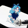 Wholesale Printed Clear Acrylic Anime Phone Standee Creative Mobile Phone Holder Customizable Plastic Stand