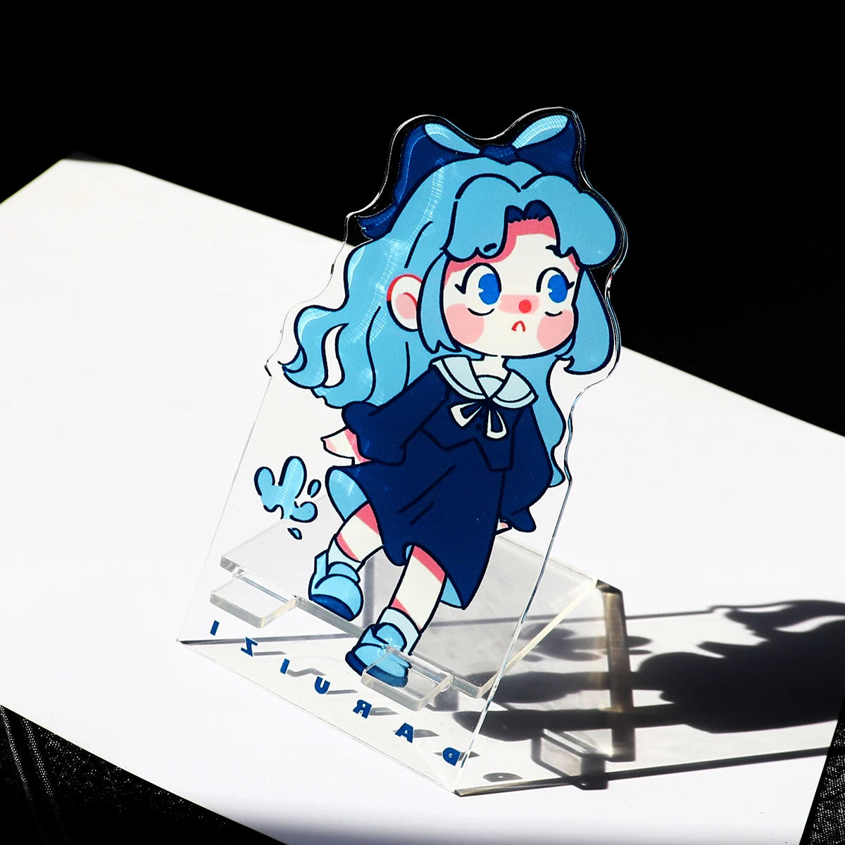 Wholesale Printed Clear Acrylic Anime Phone Standee Creative Mobile Phone Holder Customizable Plastic Stand
