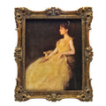 Elegant 8x10 Vintage Picture Frame French Carved Resin Frame European Wall Decor Antique Gold Photo Frame for Retro Home Decor