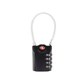 TSA Approved Luggage Locks with Steel Cable 4 Digit Combination Lock for Suitcase Backpack Baggage Luggage Locks