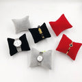 Velvet Red Black Grey Pillow Display case for Bracelet Watch Jewelry