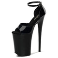 New 20 cm Black Platform Sexy Pole Dance Shoes for Women 8 Inch High Heels Anti-Slip Cushioning for Nightclubs Fetishes Summer