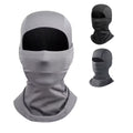 Winter Fleece One Hole Windproof Breathable Sports Cycling Outdoors Thermal Checked Full Face Ski Mask Motorcycle Balaclava