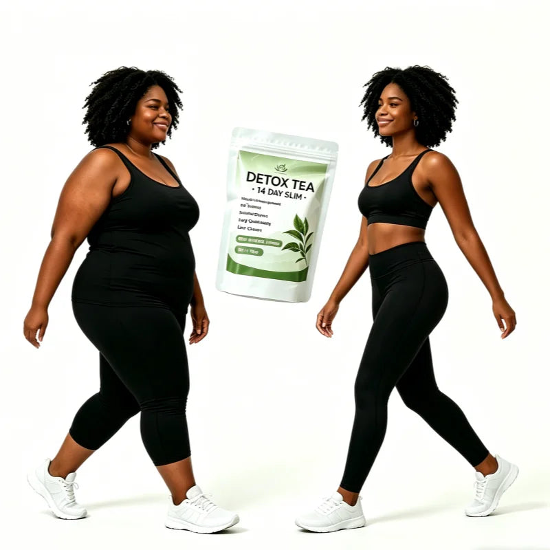 14-day Weight Loss Tea Flat Abdomen Herbal Slimming Accelerated Fat Burning Detoxification and Intestinal Cleansing