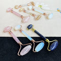 Wholesale Natural Rose Quartz Crystal Massage Tool Jade Roller for Skin Care Tools