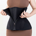 Powernet Good Quality 3-in-1 Underbust Corset Tummy Slimmer Invisible Shaping Girdle for Flat Stomach Waist Slimming Latex