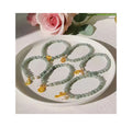 2024 Year Fashion Charm Pendant Gourd Bamboo Dragon Bracelet Natural Stone Beaded Bracelets for Women Jewelry