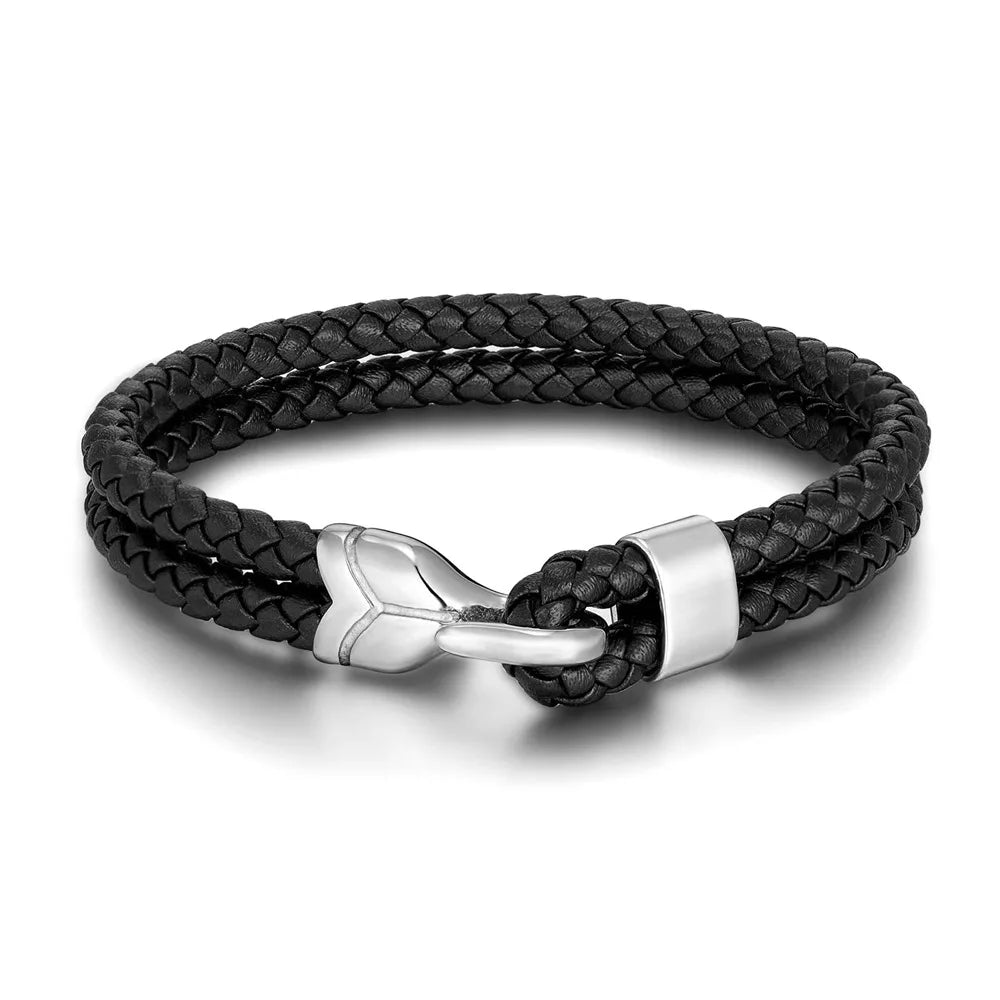 Fatingna Stainless Steel Custom Bracelet OEM Style Steel Silver Fashion Charm Bracelets Stylish Fashion Accessory