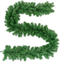 Premium PVC Indoor/Outdoor Soft Green Artificial Spruce Christmas Garland Non-Lit Holiday Decorations-Minimum Order 50pcs