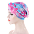 Women African Cap New Fashion Breathable Polyester Outdoor Head Wrap Bonnet Hijab Turban