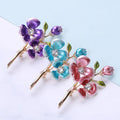 Wholesale Jewelry Accessories Rhinestone Brooch Pins Luxury Women Flower Brooches for Wedding Party Decoration