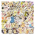 55PCS Game Pocket Monster Funny Anime Kawaii Cartoon Mimikyu Sticker
