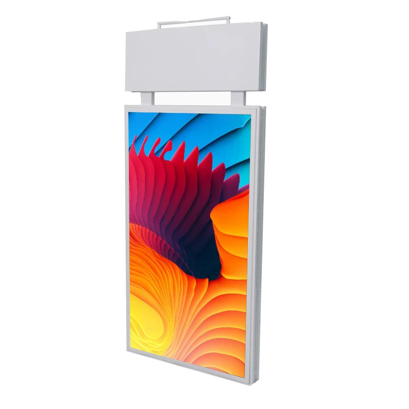 32" Full Color Lcd Display Screen Hanging Advertisements Screens High Brightness Window Digital Signage Screens for Exhibition