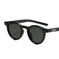 Wholesale Retro Trendy Black Sunglasses for Men Women Y2K Unisex Design UV400 Protection Red Hot Star Lens PC Frame Material