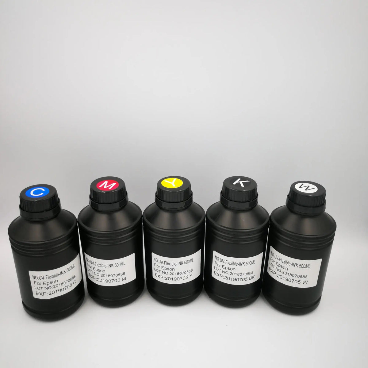 Hot Sale Flexible/Soft LED UV Curable Ink for UV Flatbed/Roll to Roll Printers Used for Epson TX800 L1390 MegaBDM