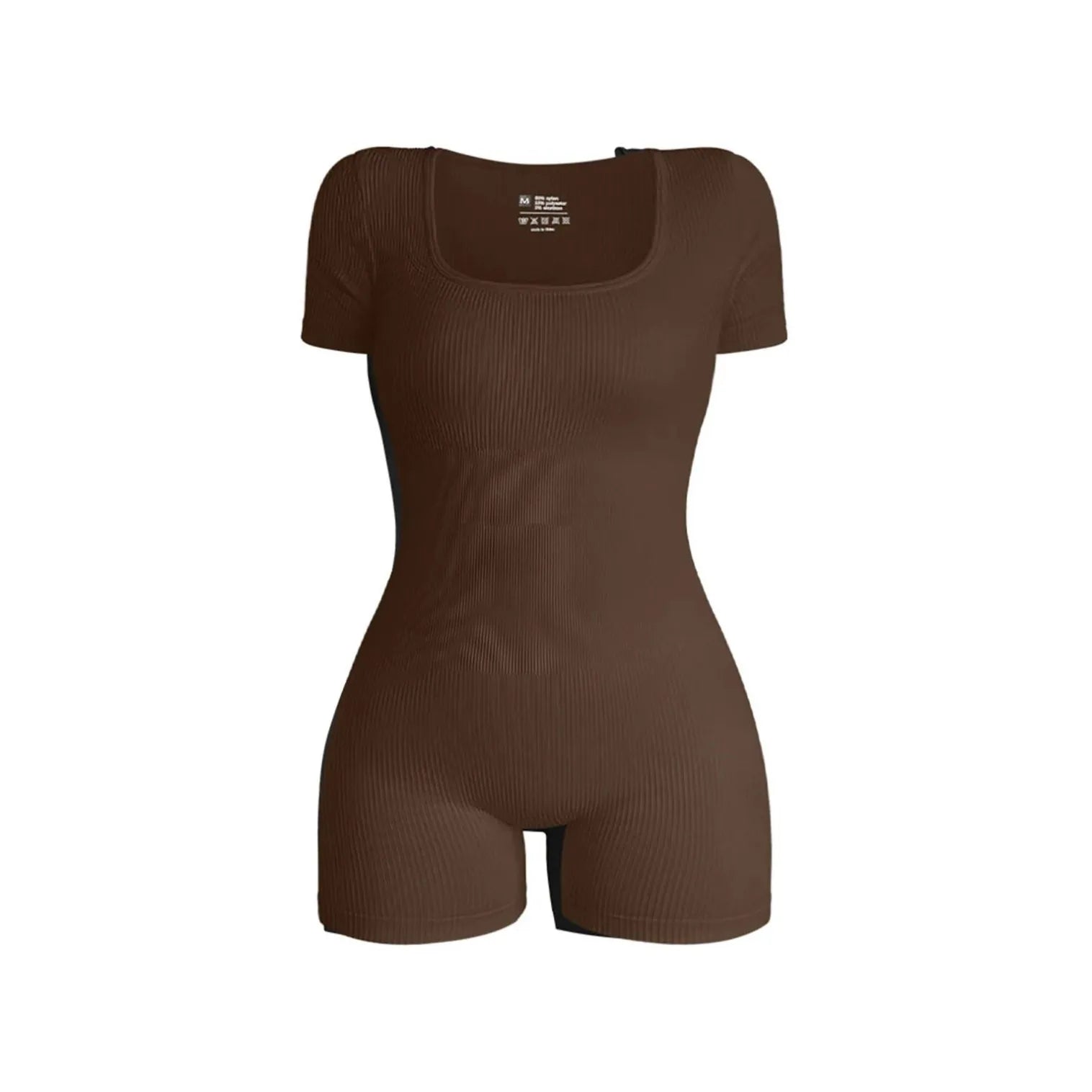 One Piece Sportswear Bodysuit  Women Fitness Sports Jumpsuit Seamless Gym   Ribbed Gym Training Running Dance Wear