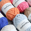 Little Beans 50g/55m Oem/Odm Customized Blanket for Scarf Blanket Chunky Polyester Yarn