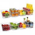Fridge Drawer Fresh-keeping Food Storage Cabinet Pull-out Refrigerator Containers Transparent Box Bins Separate Fridge Organizer