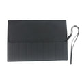 (ALCT-ST021 only bag) 10 Slots PU Leather Chef Tool Roll Bag Portable Kitchen Culinary Utensil Organizer for Plating Tools