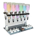2025 New Design Cheap 12 Heads Perfume Bar Acrylic Display Stand Set 12 Bottles Perfume Dispenser Filling Machine Perfume Bar